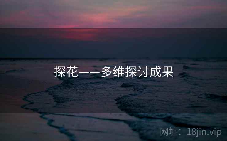 探花——多维探讨成果